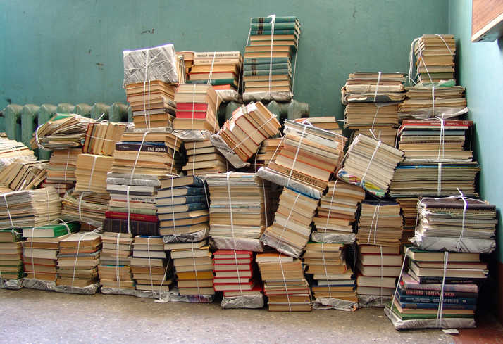 Discarded books